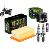 Kit Filtro Ar Oleo Hiflo Vela Ngk Bmw F800 F800gs R S