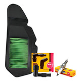 Kit Filtro Ar Vela Ignição E Cachimbo Pcx 150 2013 A 2018
