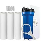 Kit Filtro Caixa Dágua Mais 3 Refis Extra Polipropileno Original