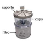 Kit Filtro Combustivel Copo Acrilico C Base Perkins 4236