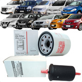 Kit Filtro Combustível E Oleo Nissan Kicks Sl 1 6 16v 114cv