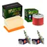 Kit Filtro De Ar E Óleo   2 Velas Iridium Bmw G650 Gs