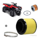 Kit Filtro De Ar E Oleo Quadriciclo Honda Trx 420 2014 2023