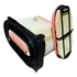 Kit Filtro De Ar Motor Retroescavadeira Caterpillar Nova 416