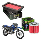 Kit Filtro De Óleo E Ar Hiflo Yamaha Xt 660 Xt660r