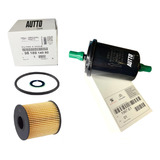 Kit Filtro De Óleo E Combustível Genuíno Peugeot Citroen Ds
