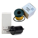Kit Filtro De Óleo E Combustível Peugeot Thp Original