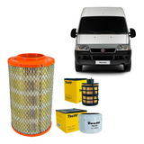 Kit Filtro Ducato 2 3 Multijet 16v 2010 Até 2016 Papel 