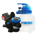 Kit Filtro E Bomba 1 4cv P 19 Mil Litros Motor Weg Sodramar