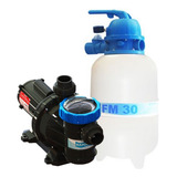 Kit Filtro E Bomba 1 4cv P 28 Mil Litros Motor Weg Sodramar