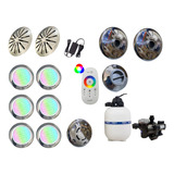 Kit Filtro Fluidra V 40 Bomba 1 2 Cv P piscina Até 42m 