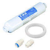 Kit Filtro Geladeira Side By Side Com Conector E Mangueira