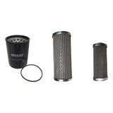 Kit Filtro Hidráulico Direção Transmissão Massey Mf 96