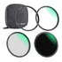 Kit Filtro Kf Concept Uv + Polarizador + Nd1000 Magnetico