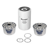 Kit Filtro Óleo Filtro Combustível Motor 6358 Tecfil
