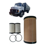 Kit Filtro Oleo Motor Diesel Mb 1113 Om365 355 352 Tecfil
