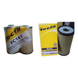Kit Filtro Oleo Motor Filtr Diesel Mb 1113 Om365 355 Tecfil