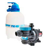 Kit Filtro Para Piscina Fm 40 Bomba Bm 50 1 2 Cv Sodramar