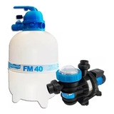 Kit Filtro Para Piscina Fm 40 Bomba Bmc 50 1 2 Cv Sodramar