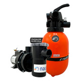 Kit Filtro Piscina F280p Bomba 1 4 Cv Weg Nautilus 24m 