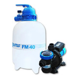 Kit Filtro Piscina Fm 40 Bomba 1 2 Cv Bm50 Weg Sodramar
