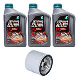 Kit Filtro Troca Óleo Mobi Flex Acima De 2016 1 0 8v Selenia