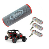 Kit Filtro Vela Can Am Maverick X3 Xrs Turbo R Max Hpf9185