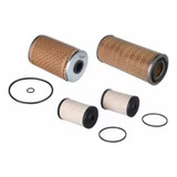 Kit Filtros Ar Lubrificante Diesel Mb 709 Om 364