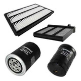 Kit Filtros Ar Motor Cabine Combustível Oleo Pajero Full 3 2