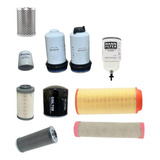 Kit Filtros Ar Motor Transmissão Trator Massey Mf 4409