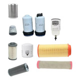 Kit Filtros Ar Motor Transmissão Trator Massey Mf 4409