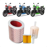 Kit Filtros Ar Oleo E Combustivel Dafra Next 250