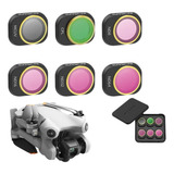 Kit Filtros Nd Para Drone Dji Mini 4 Pro Sunnylife 6 Peças