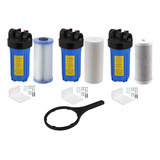 Kit Filtros Para Cavalete E Caixa D Água Alta Vazão