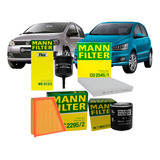 Kit Filtros Vw Fox 1 6 8v 2017 2018 2019 2020 2021 2022 2023