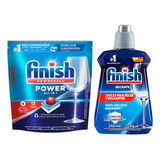 Kit Finish Powerball Secante Detergente Maquina Lava Louças