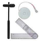 Kit Fisioterapia Goniometro Grande Martelo Buck Estagio