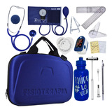 Kit Fisioterapia Maleta Goniometro Martelo Buck Completo