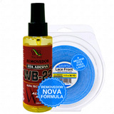 Kit Fita Adesiva 36 Metros E Removedor Para Mega Hair Wb 22
