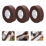 Kit Fita Adesiva Pcv Vedação Banheiro Box Pia Rodapé Portas Janelas Impermeável Cor Marrom Tender Trove