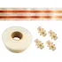 Kit Fita Elétrica Eletrofita 2 Pistas 2 Metros 750v 10amp