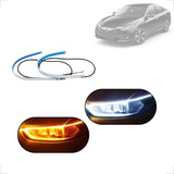 Kit Fitas Led Drl Farol Seta 12v 60cm Civic 2012 2013 2014