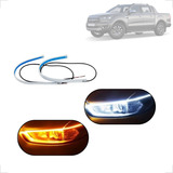Kit Fitas Led Drl Farol Seta 12v 60cm Ranger 2017 2018