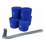 Kit Fitas Marcação Para Peteca Areia Ou Quadra Pentagol