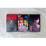 Kit Fitas Vhs Ova Samurai X 3 Unidades