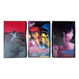 Kit Fitas Vhs Ova Samurai X 3 Unidades