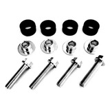 Kit Fixa Paralama Dianteiro Twister 4 Coxim 4 Buchas 4 Paraf