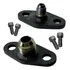 Kit Flange Entrada De Óleo Com Niple   Flange Saída De Óleo