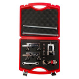 Kit Flangeador alargador cortador chave mola 1 4 X 3 4 Plus