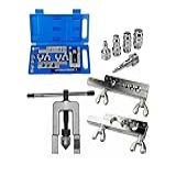 Kit Flangeador Alargador De Tubos Cobre E Alumínio 1-8- 3-16- 1-4- 5-16- 3-8- 7-16- 1-2- 5-8- 3-4-
